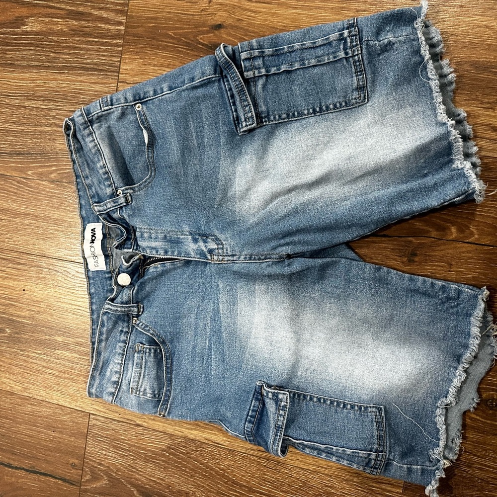 Denim Blue Women's Shorts